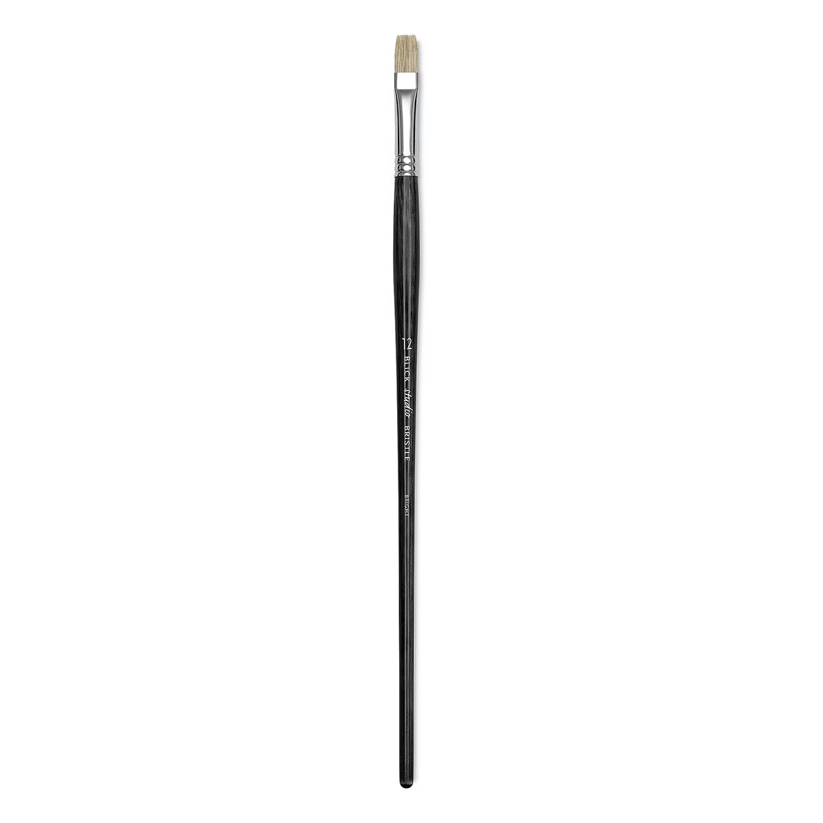 Blick Studio Bristle Brush - Bright, Long Handle, Size 12
