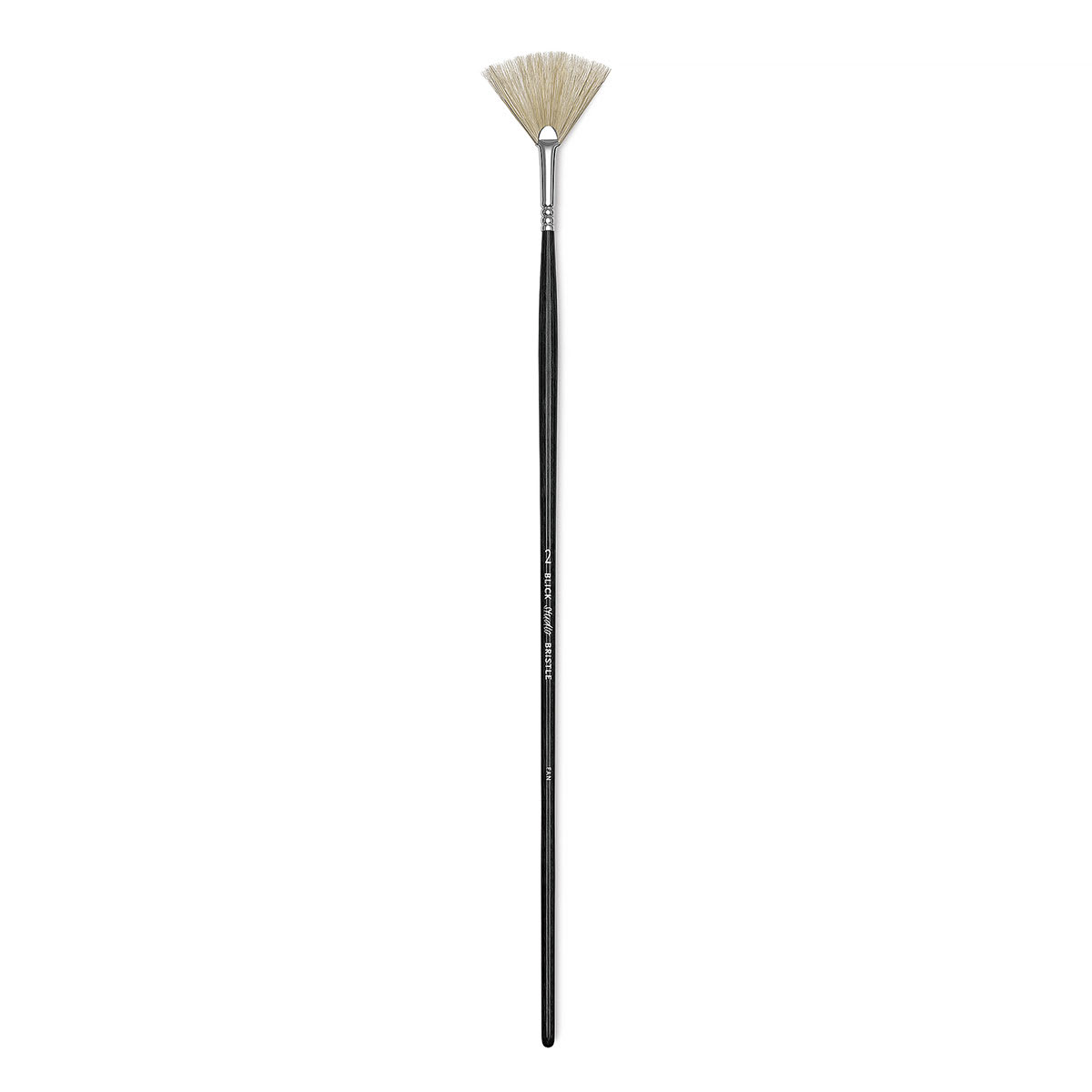 Blick Studio Bristle Brush - Fan, Long Handle, Size 2