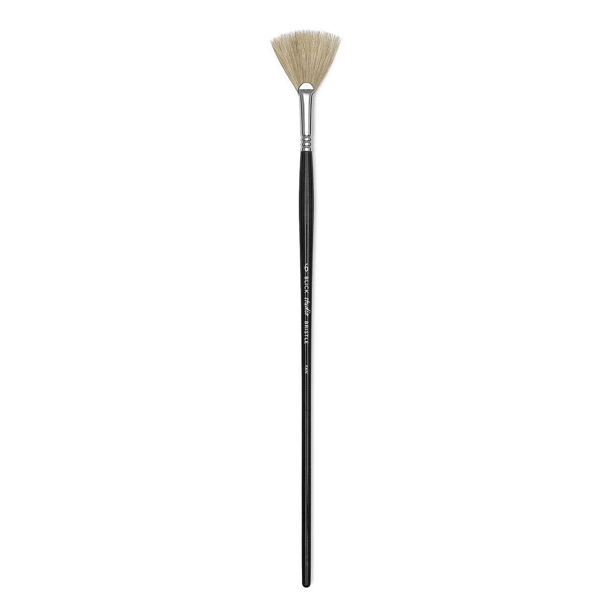 Blick Studio Bristle Brush - Fan, Long Handle, Size 6