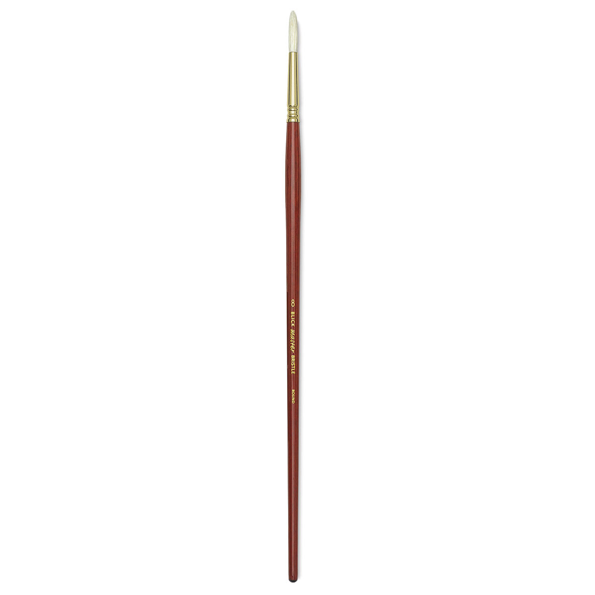 Blick Master Bristle Brush - Round, Long Handle, Size 8
