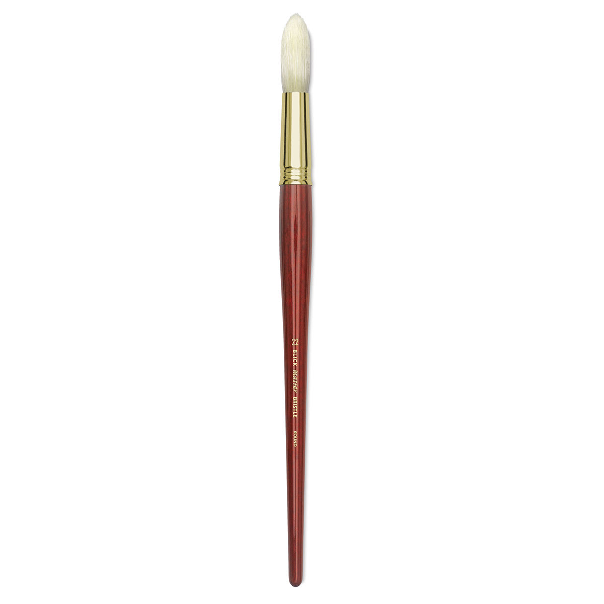 Blick Master Bristle Brush - Round, Long Handle, Size 22