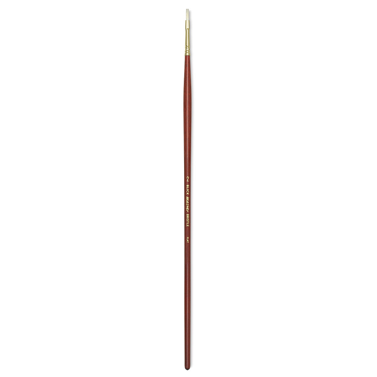 Blick Master Bristle Brush - Flat, Long Handle, Size 2