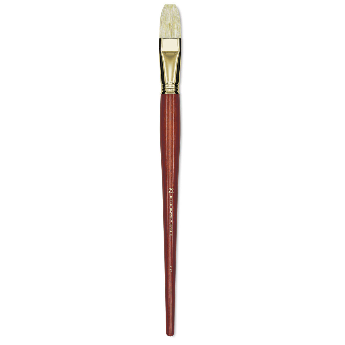 Blick Master Bristle Brush - Flat, Long Handle, Size 22