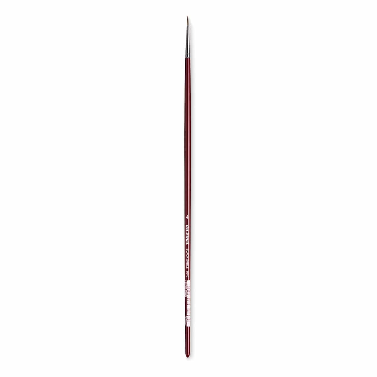 Da Vinci Black Sable Brush - Round, Long Handle, Size 4