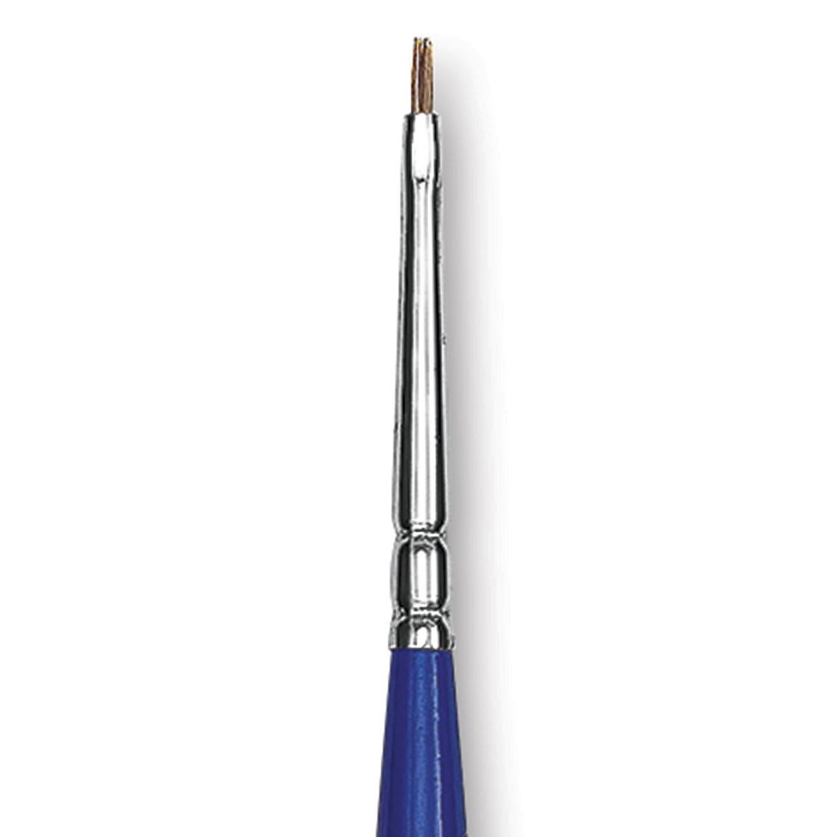 Blick Scholastic Ox Hair Brush - Bright, Long Handle, Size 0 close up