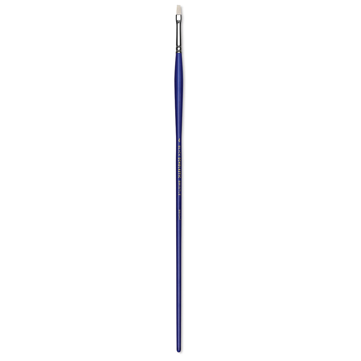 Blick Scholastic White Bristle Brush - Bright, Size 4