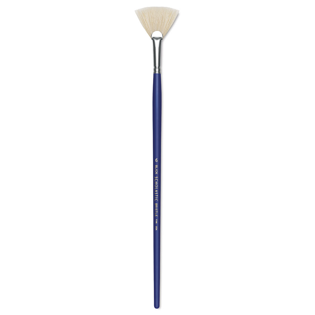 Blick Scholastic White Bristle Brush - Fan, Size 6