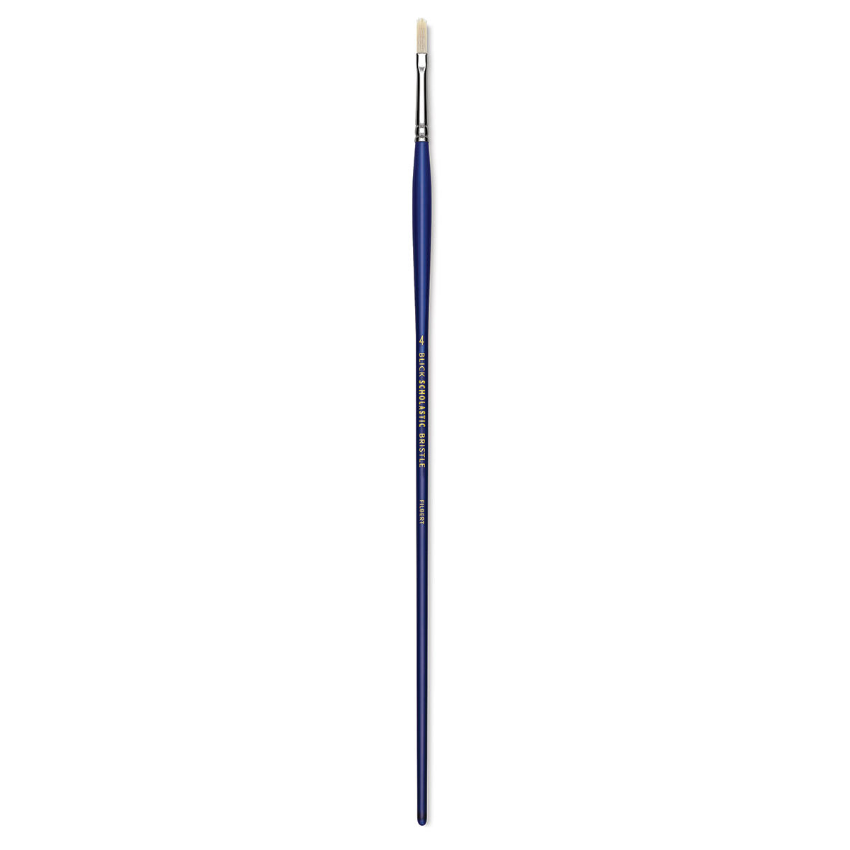 Blick Scholastic White Bristle Brush - Filbert, Size 4