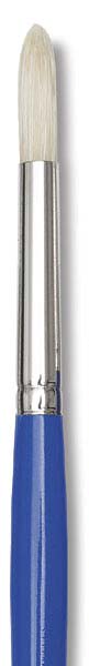 Scholastic White Bristle Brushes - Round Brush