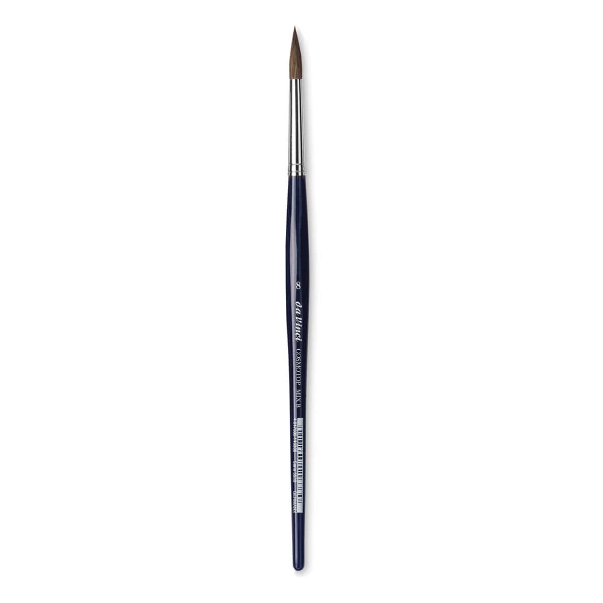Da Vinci Cosmotop Sable Mix B Brush - Round, Short Handle, Size 8