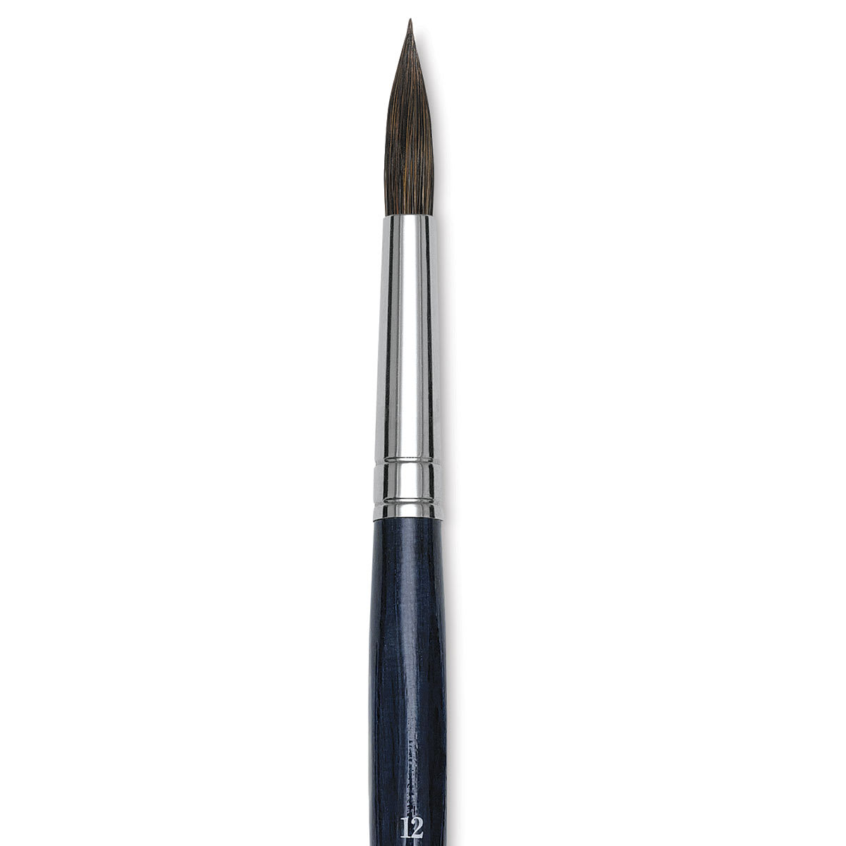 Da Vinci Cosmotop Sable Mix B Brush - Round, Short Handle, Size 12 close up