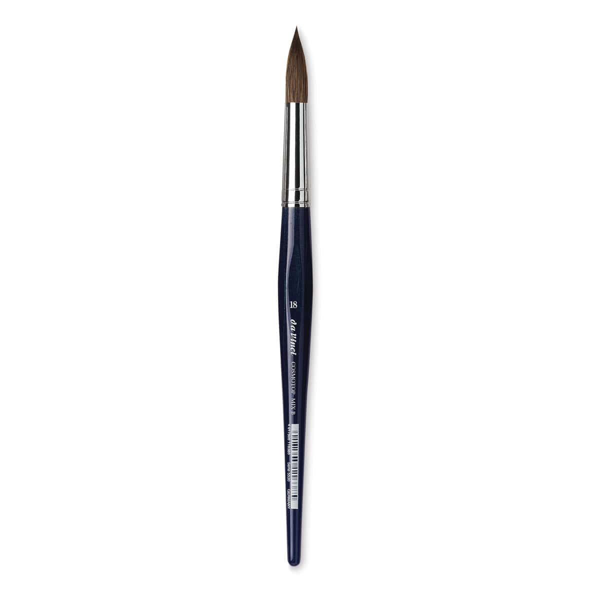 Da Vinci Cosmotop Sable Mix B Brush - Round, Short Handle, Size 18