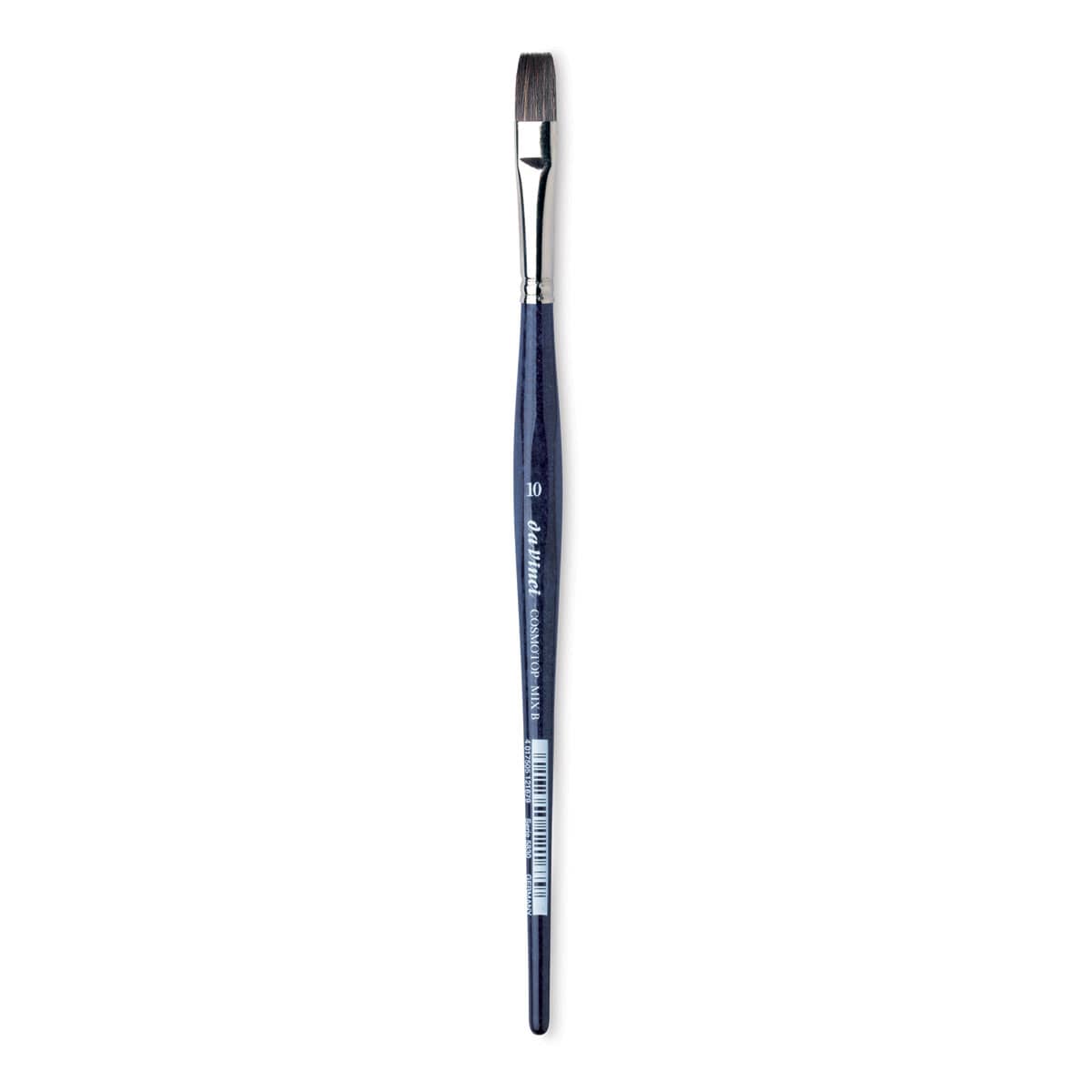 Da Vinci Sable Mix Brush - Flat Wash, Short Handle, Size 10