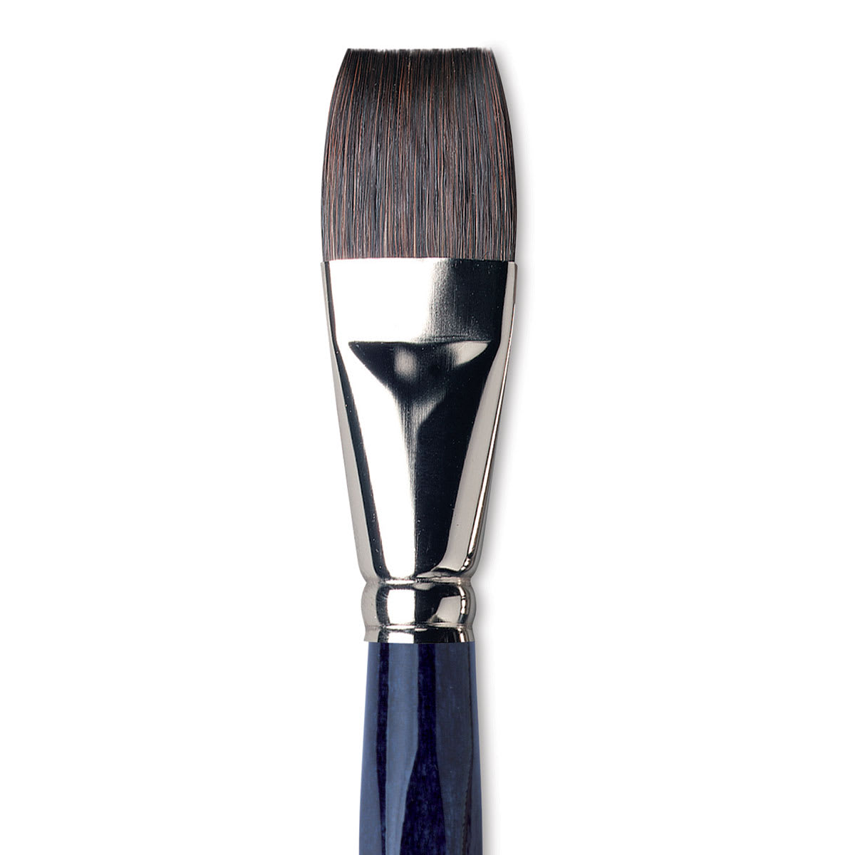 Da Vinci Sable Mix Brush - Flat Wash, Short Handle, Size 24 close up