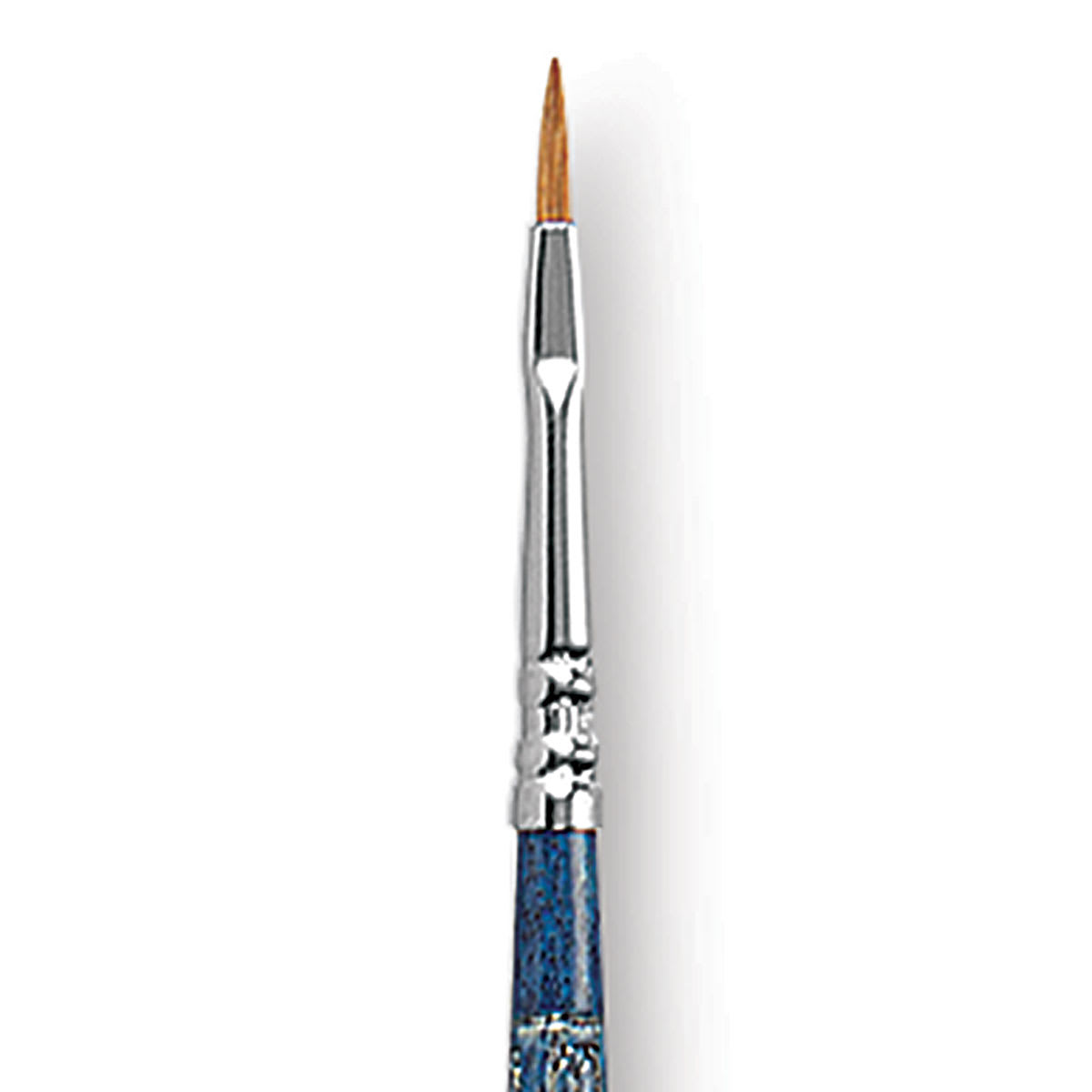 Escoda Optimo Kolinsky Sable Brush - Filbert, Long Handle, Size 1 close up
