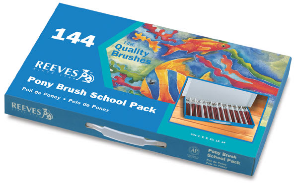 Brush School Pack of 144