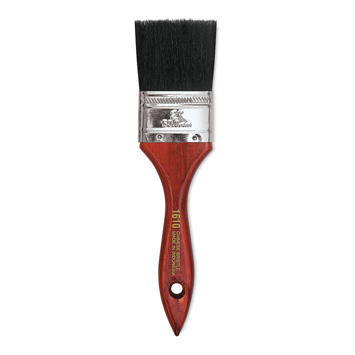 Varnish and Chip Brush - Black Bristle, Size 2"