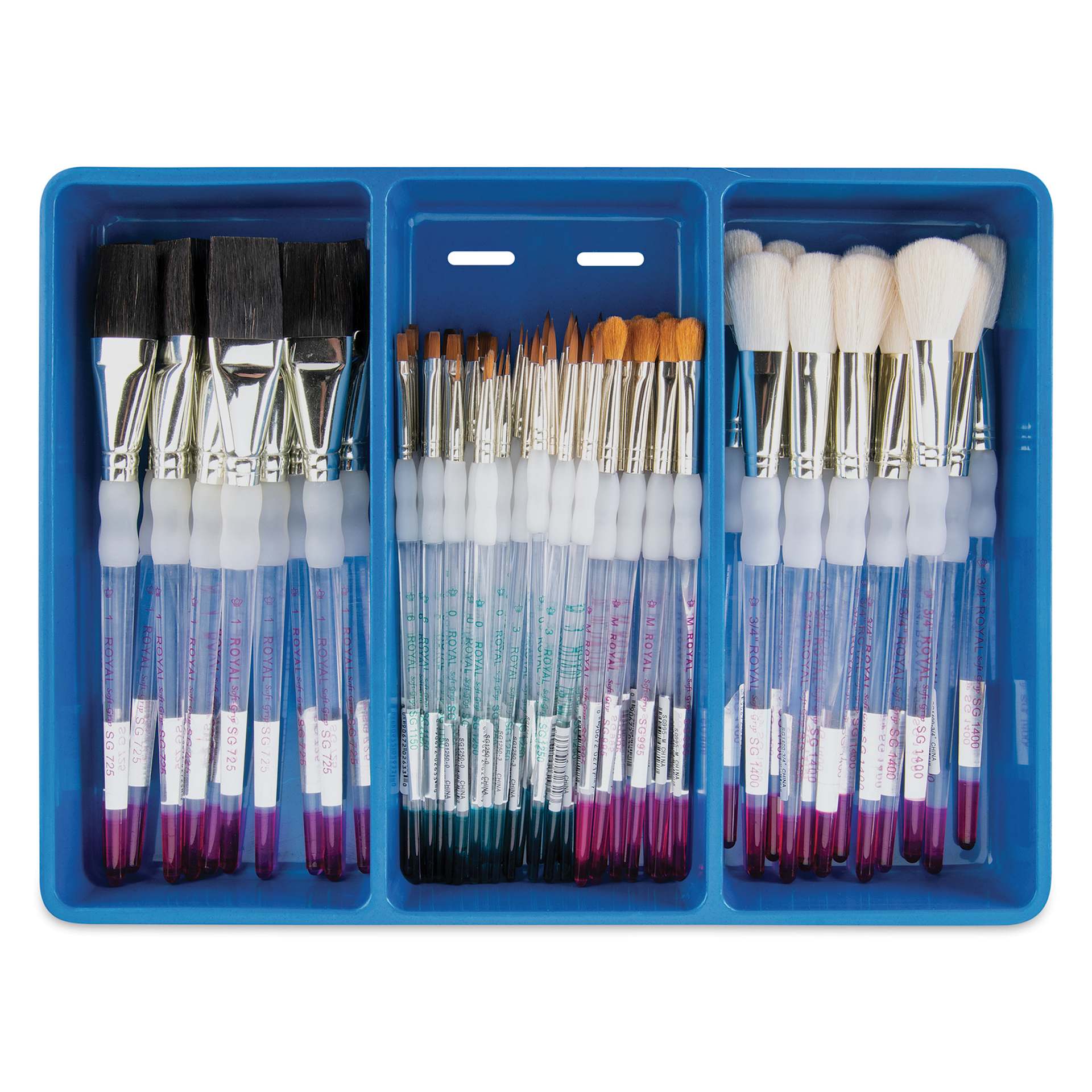 Soft Grip Classroom Caddie - Set of 72, Natural Hair