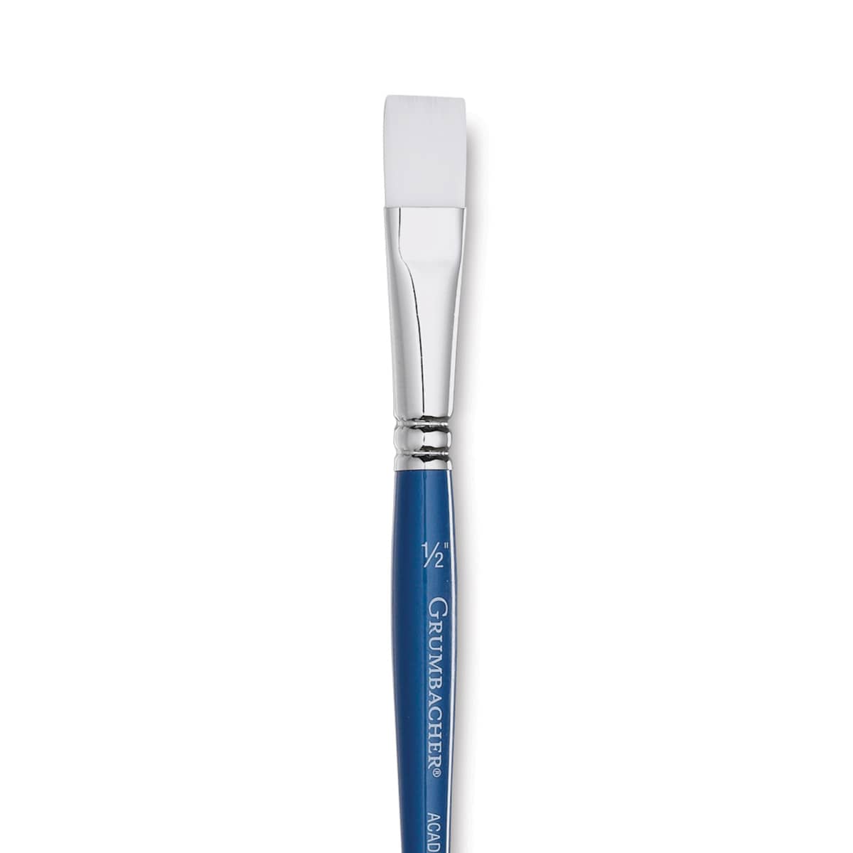 Grumbacher Academy Watercolor Brush - Wash, Short Handle, Size 1/2"