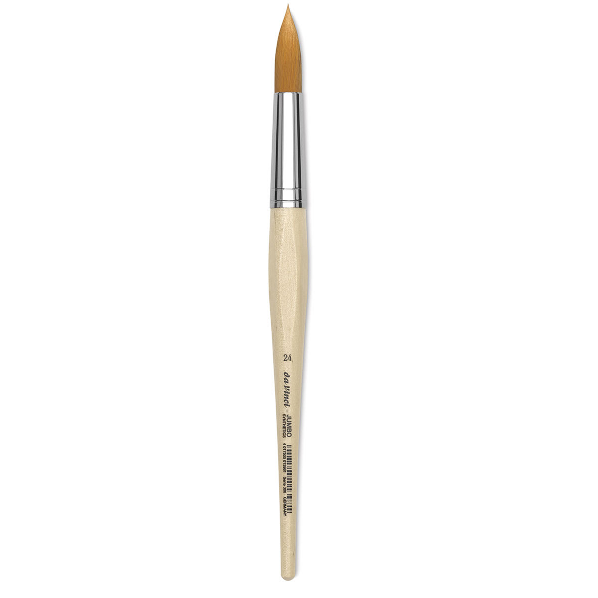 Da Vinci Junior Synthetic Brush - Jumbo Round, Short Handle, Size 24