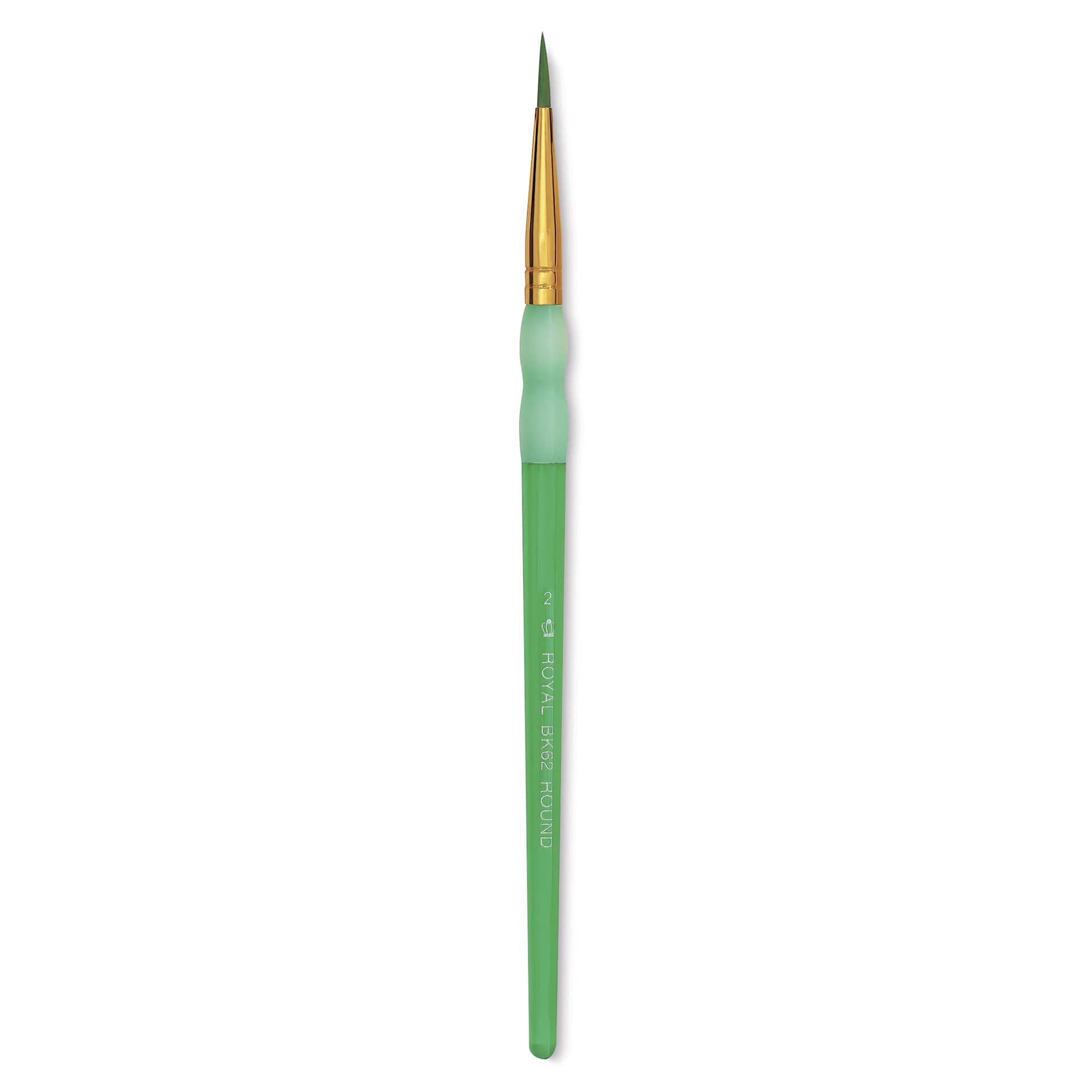 Royal & Langnickel Big Kids' Choice Lil' Grippers Brush - Series BK62 Round, Size 2, Short Handle