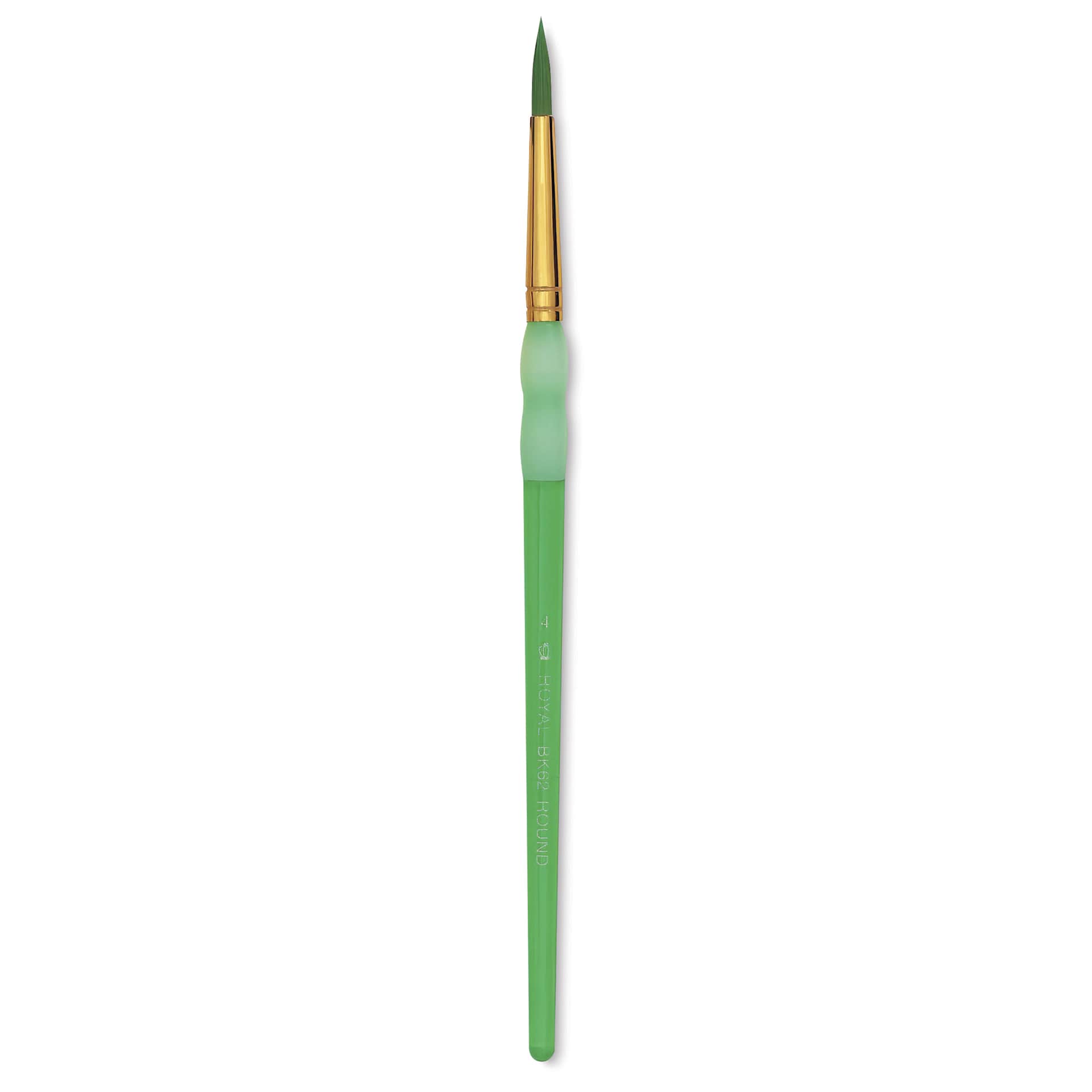 Royal & Langnickel Big Kids' Choice Lil' Grippers Brush - Series BK62 Round, Size 4, Short Handle