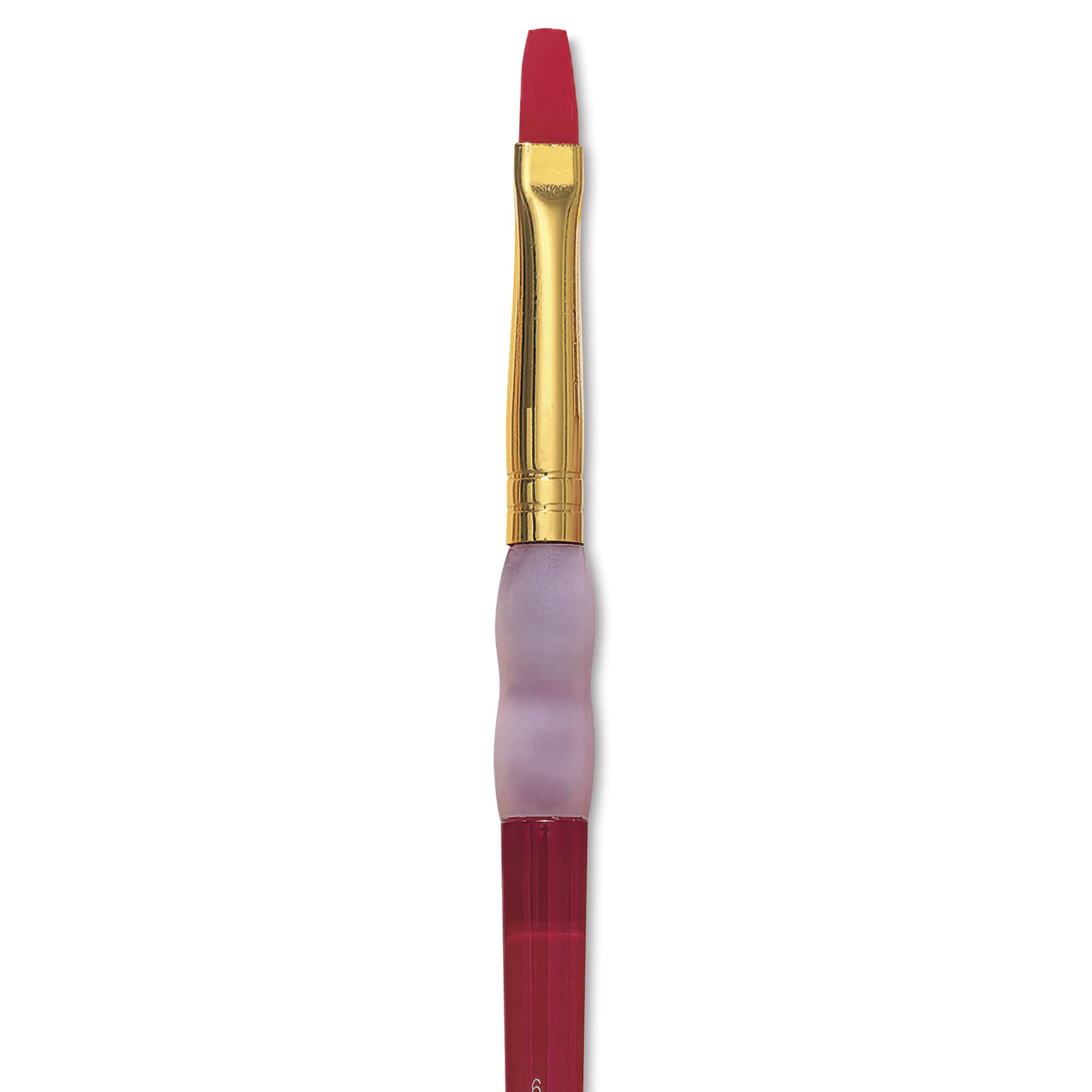 Royal & Langnickel Big Kids' Choice Lil' Grippers Brush - Series BK63 Shader, Size 6, Short Handle