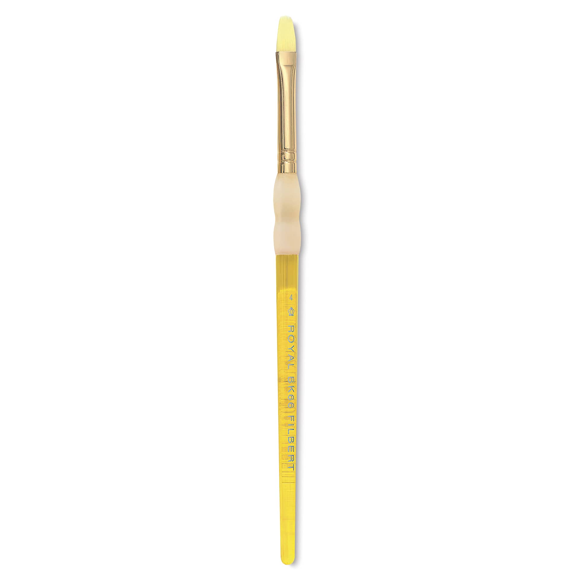 Royal & Langnickel Big Kids' Choice Lil' Grippers Brush - Series BK66 Filbert, Size 4, Short Handle