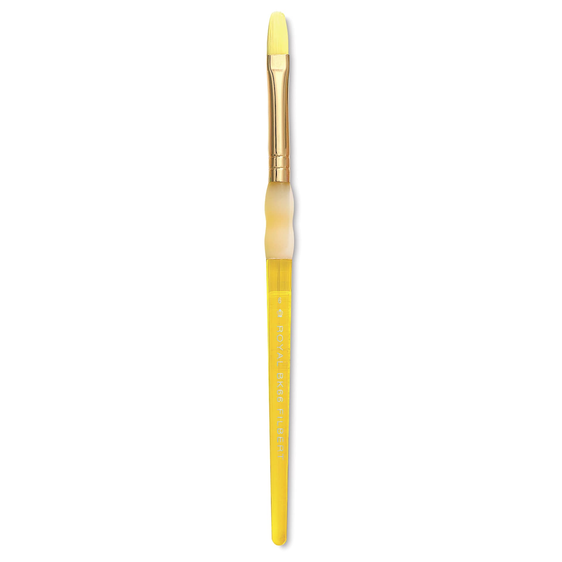 Royal & Langnickel Big Kids' Choice Lil' Grippers Brush - Series BK66 Filbert, Size 6, Short Handle