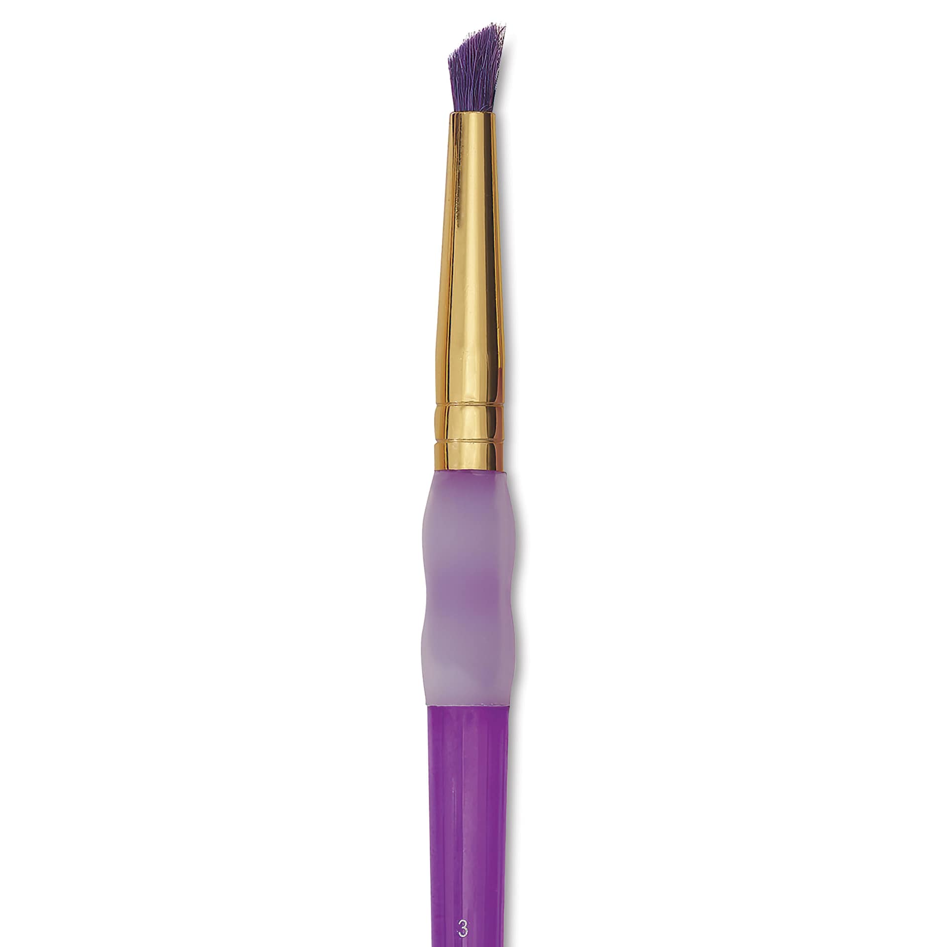 Royal & Langnickel Big Kids' Choice Lil' Grippers Brush - Series BK69 Pouncer, Size 3, Short Handle
