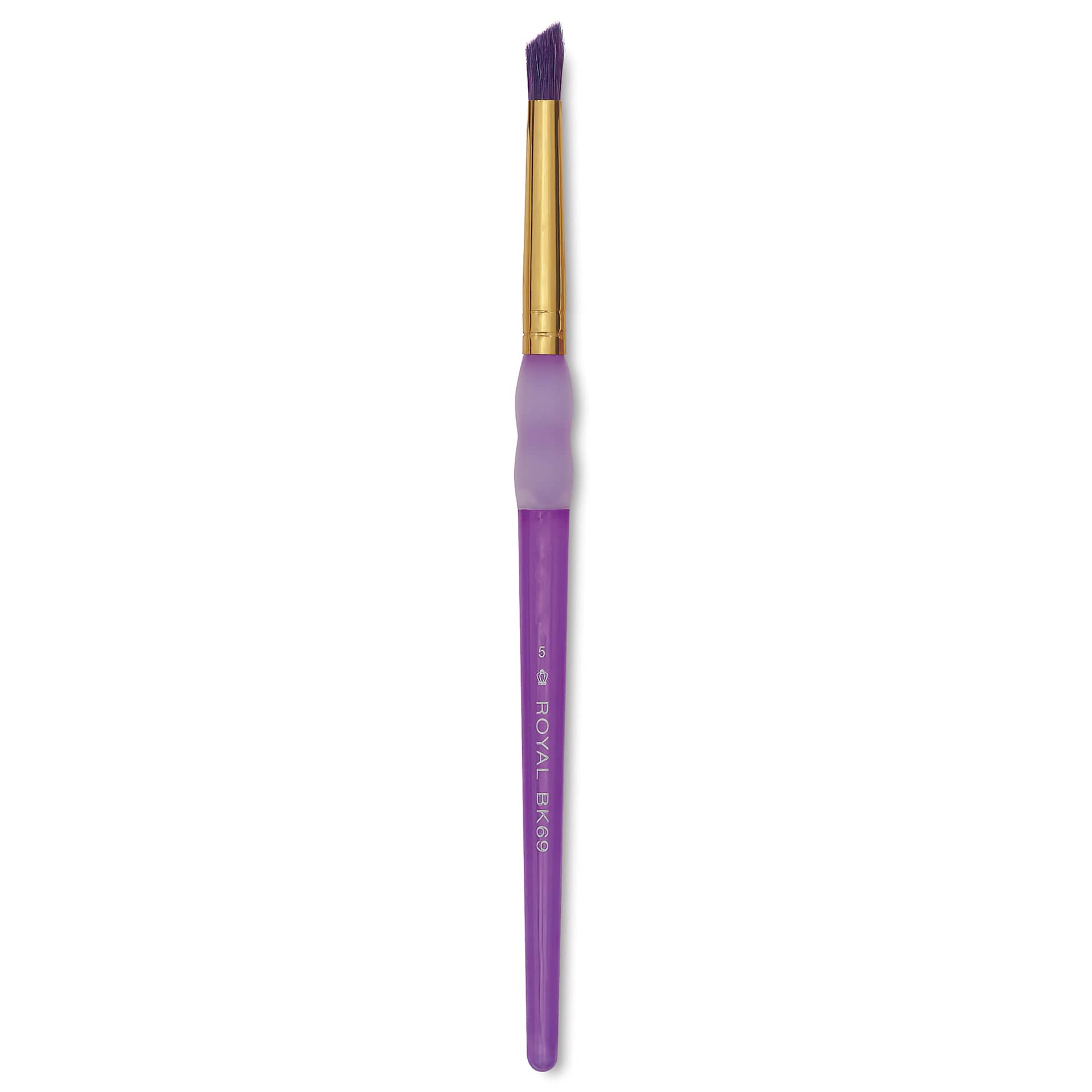 Royal & Langnickel Big Kids' Choice Lil' Grippers Brush - Series BK69 Pouncer, Size 5, Short Handle