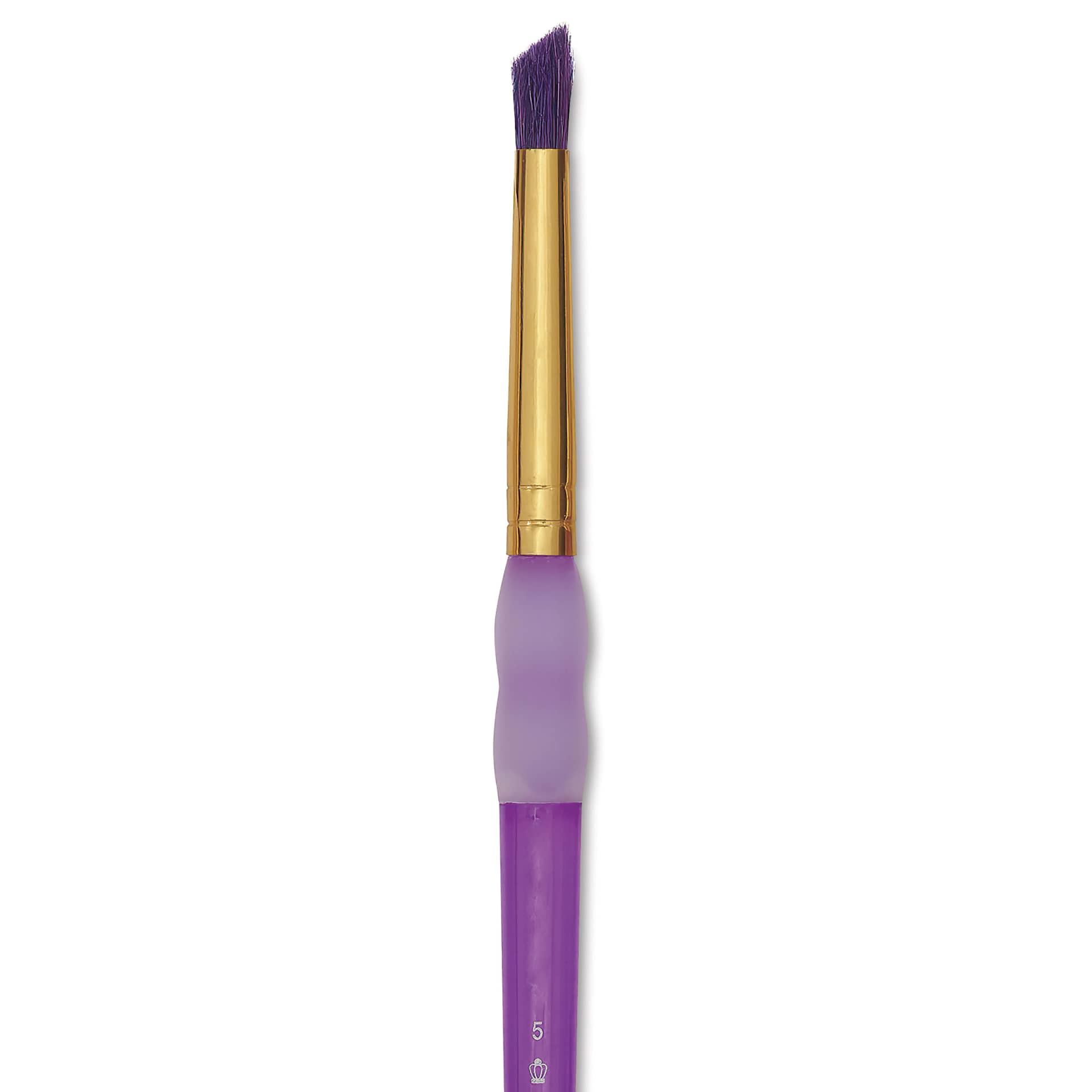 Royal & Langnickel Big Kids' Choice Lil' Grippers Brush - Series BK69 Pouncer, Size 5, Short Handle