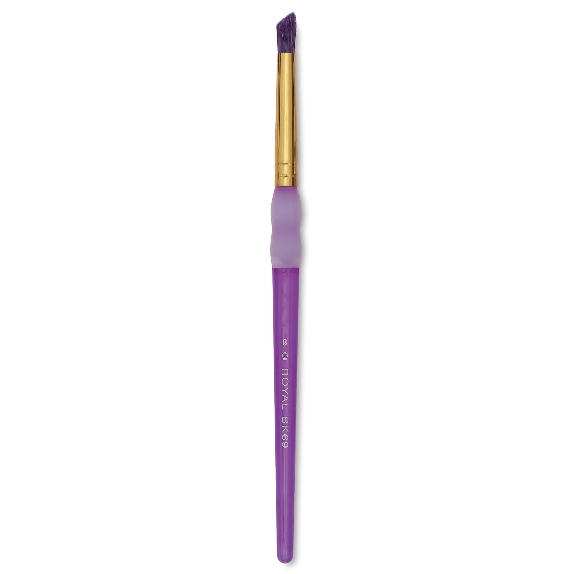 Royal & Langnickel Big Kids' Choice Lil' Grippers Brush - Series BK69 Pouncer, Size 8, Short Handle