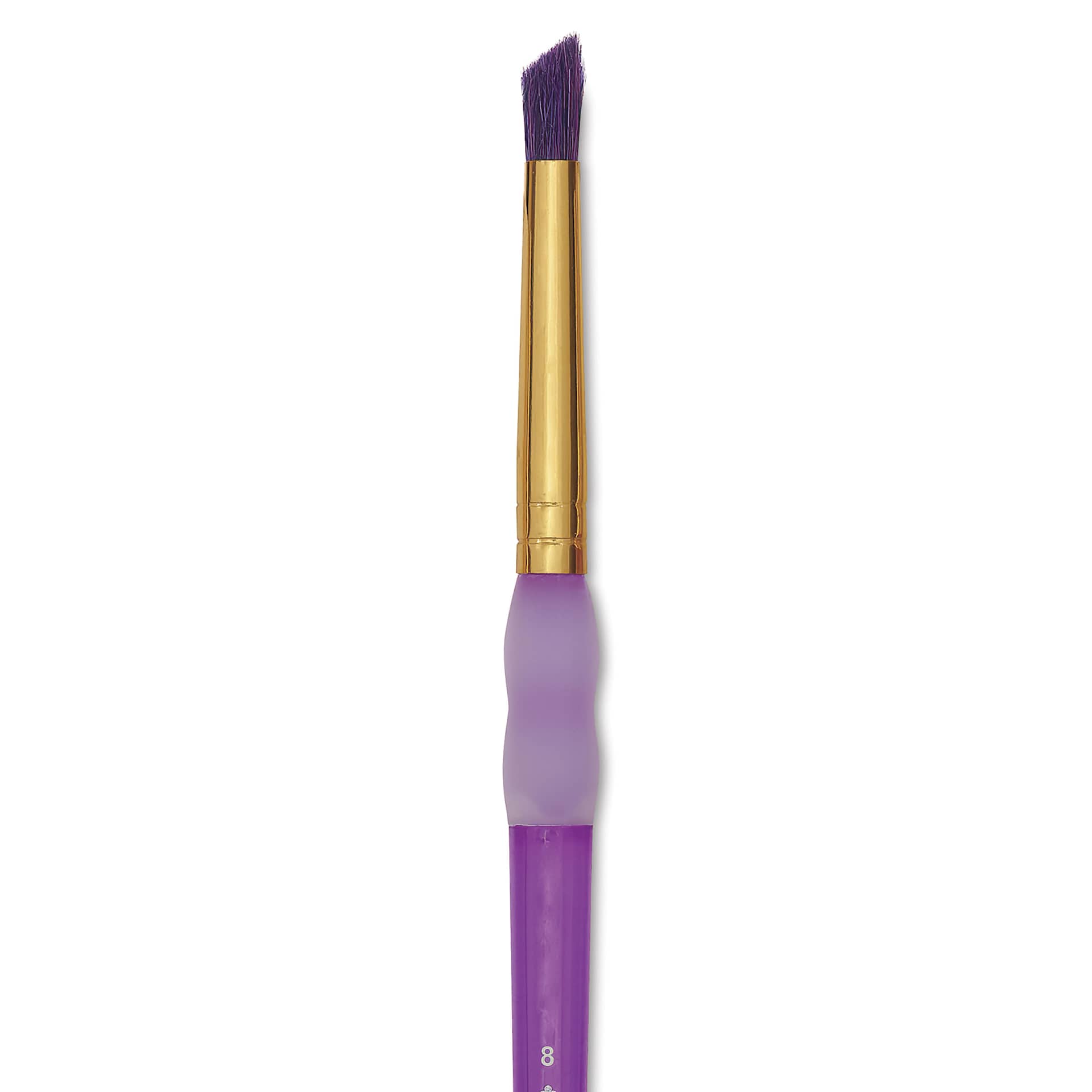 Royal & Langnickel Big Kids' Choice Lil' Grippers Brush - Series BK69 Pouncer, Size 8, Short Handle