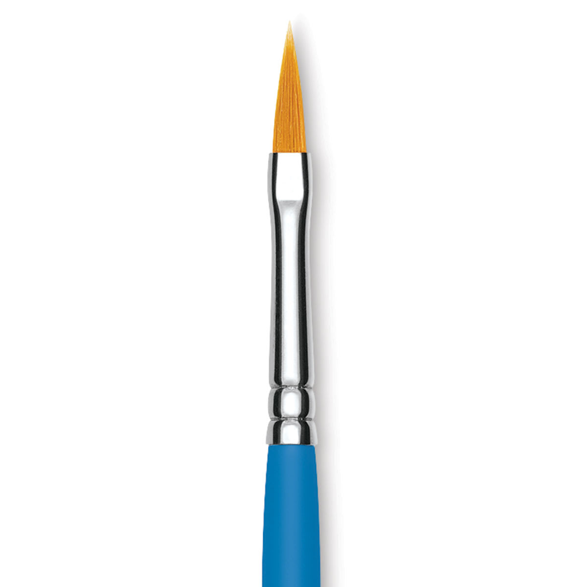 Princeton Select Synthetic Brush - Pointed Filbert, Short Handle, Size 2 close up