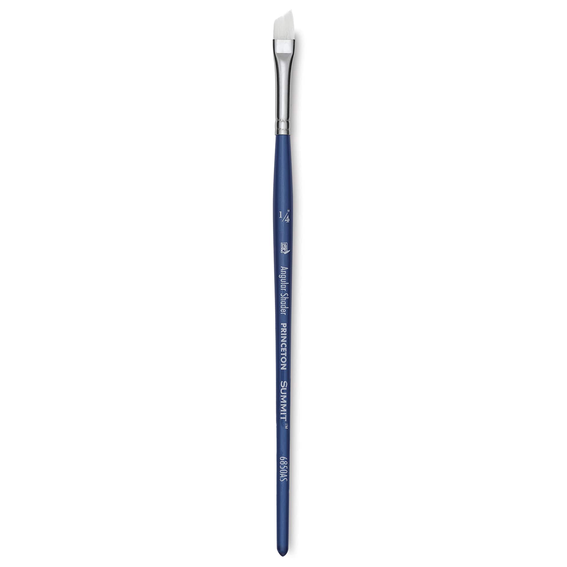 Princeton Summit Series 6850 Angular Shader - Size 1/4", Short Handle, Synthetic