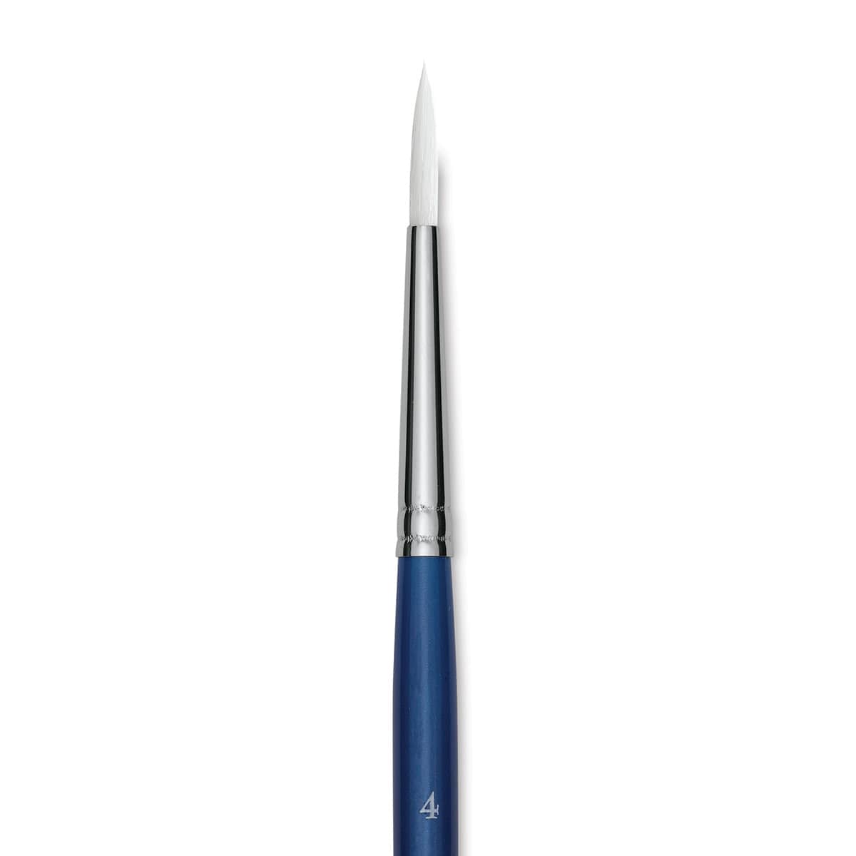 Princeton Summit Series 6850 Round Brush - Size 4, Short Handle, Synthetic close up