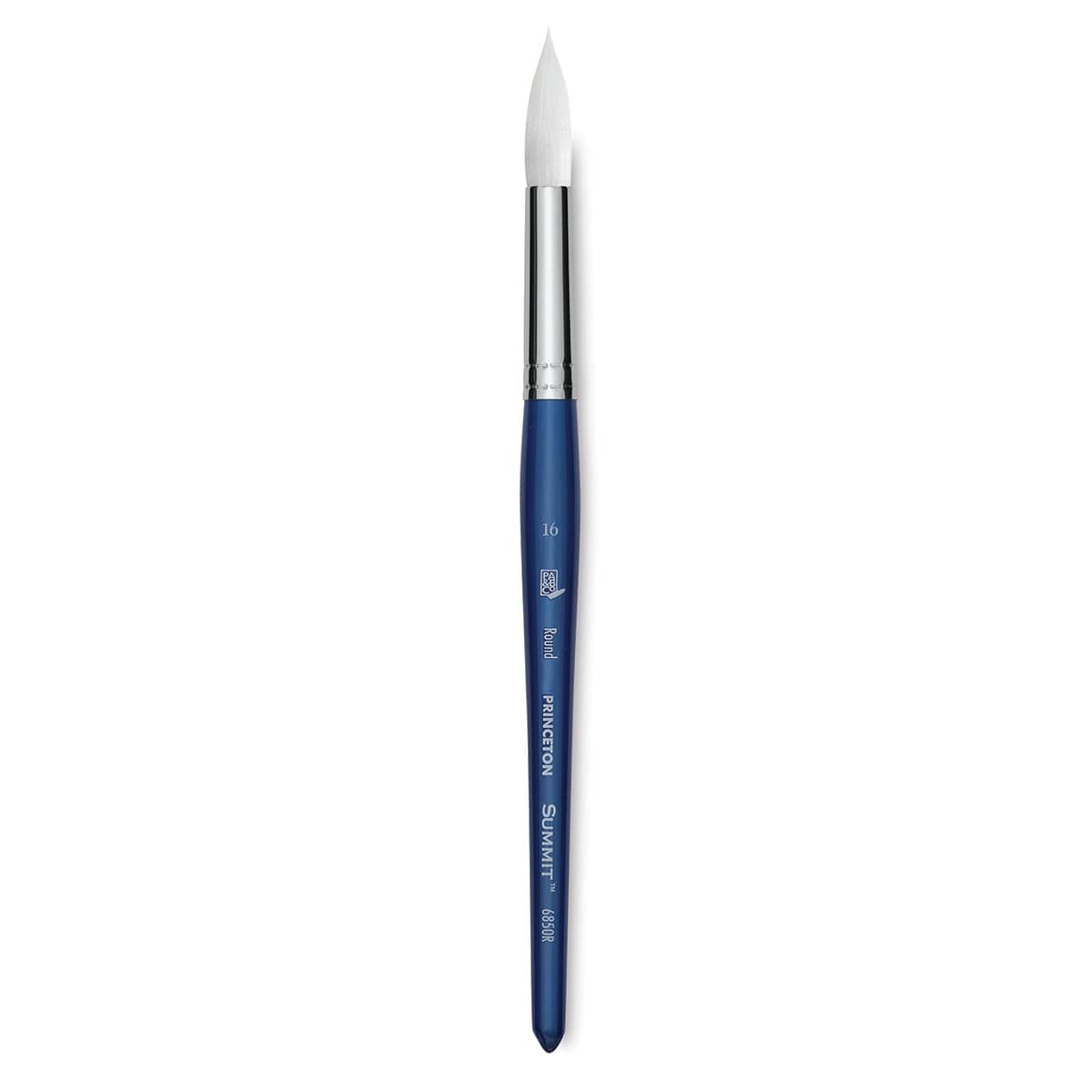 Princeton Summit Series 6850 Round Brush - Size 16, Short Handle, Synthetic