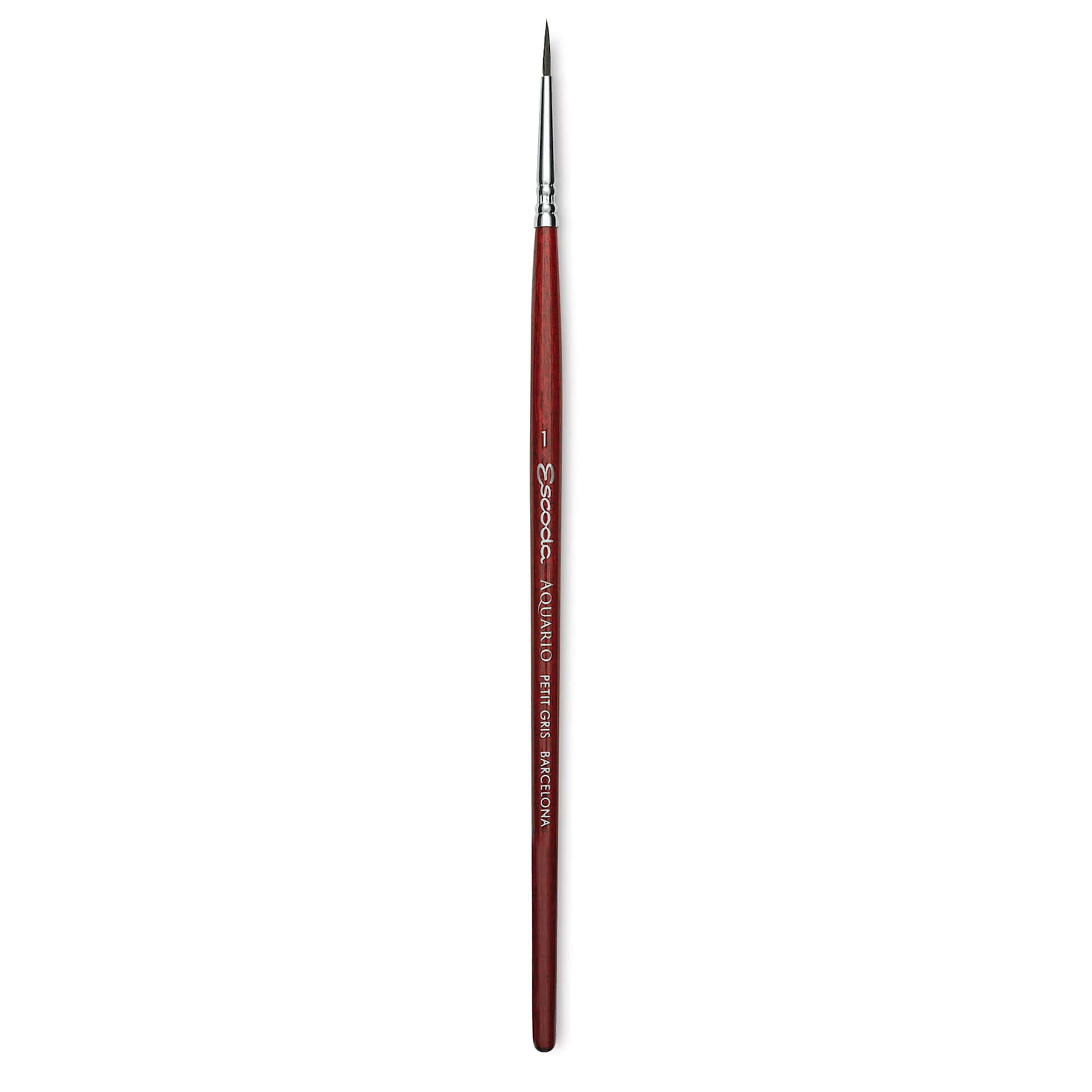 Escoda Aquario Squirrel Hair Brush - Round, Short Handle, Size 1
