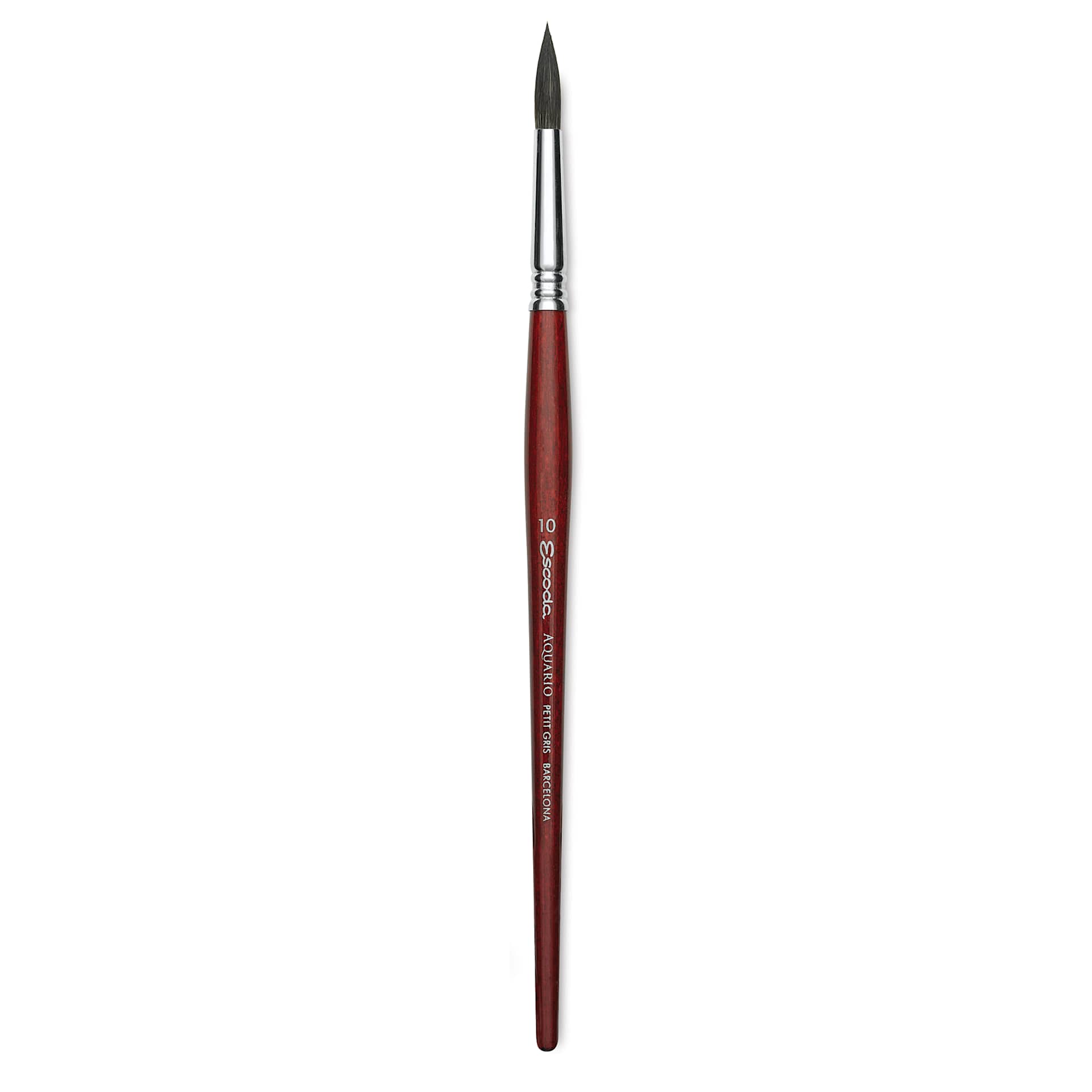 Escoda Aquario Squirrel Hair Brush - Round, Short Handle, Size 10