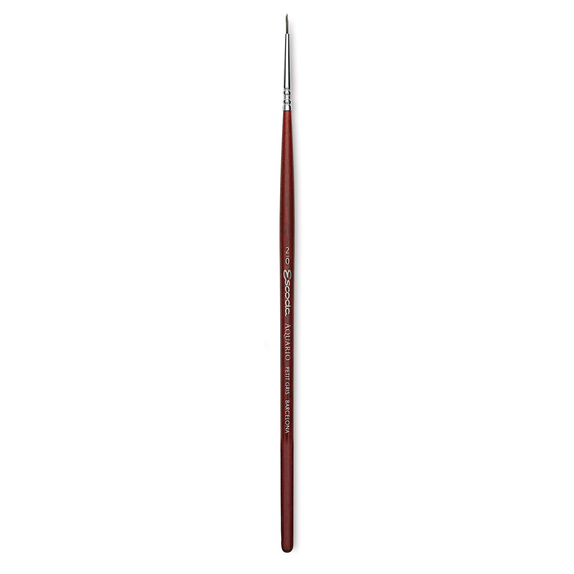 Escoda Aquario Squirrel Hair Brush - Round, Short Handle, Size 2/0