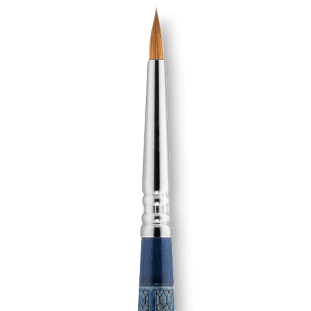 Escoda Optimo Kolinsky Sable Brush - Detailer Round, Short Handle, Size 4 close up