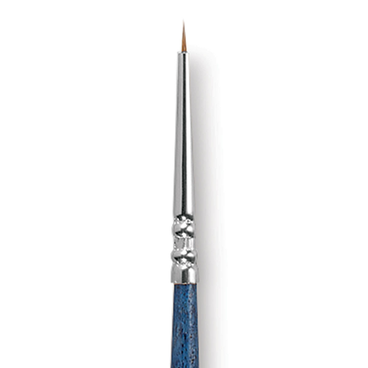 Escoda Optimo Kolinsky Sable Brush - Detailer Round, Short Handle, Size 2/0 close up