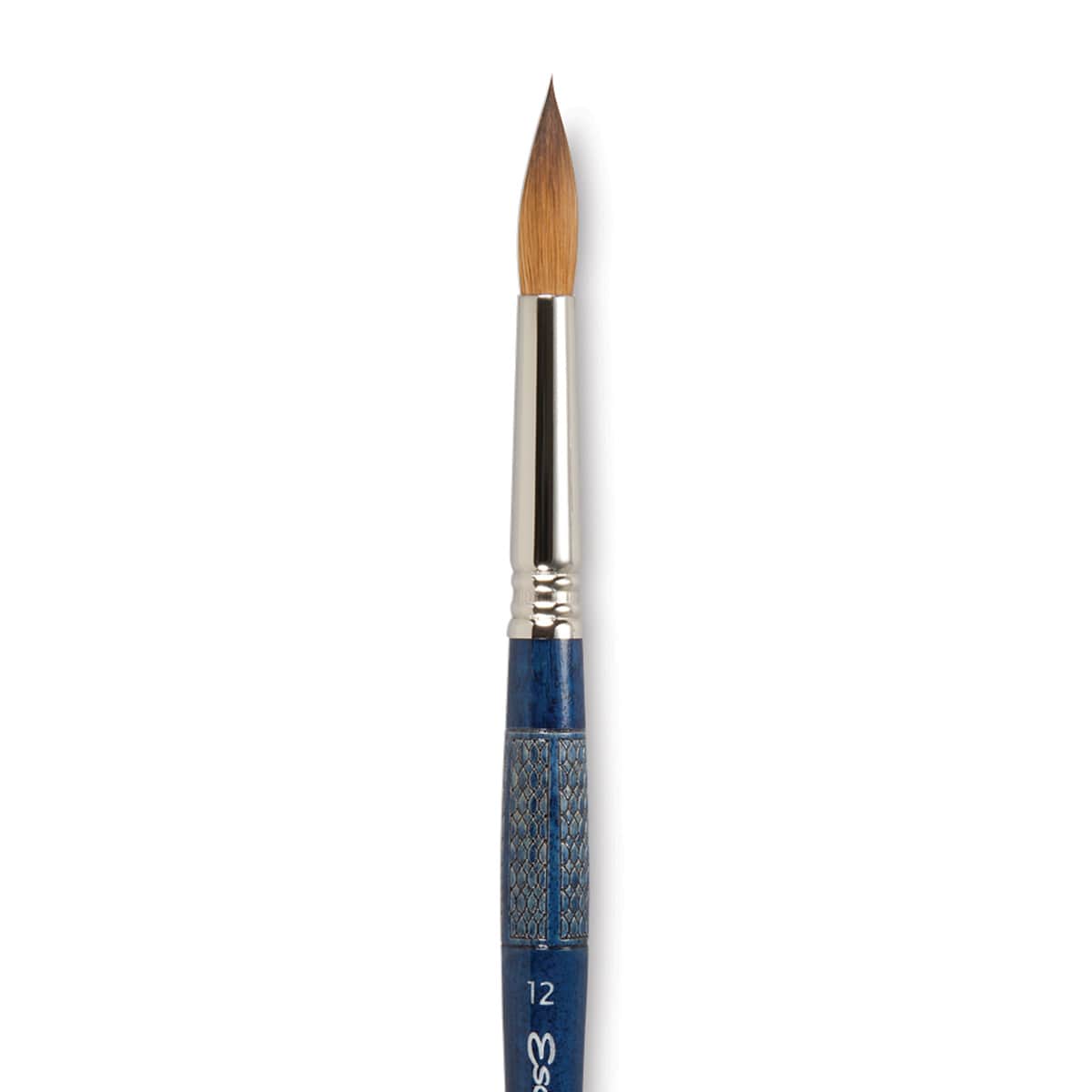 Escoda Optimo Kolinsky Sable Brush - Pointed Round, Short Handle, Size 12