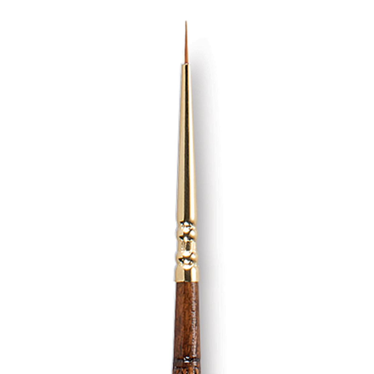 Escoda Reserva Kolinsky-Tajmyr Sable Brush - Pointed Round, Short Handle, Size 3/0 (close-up)