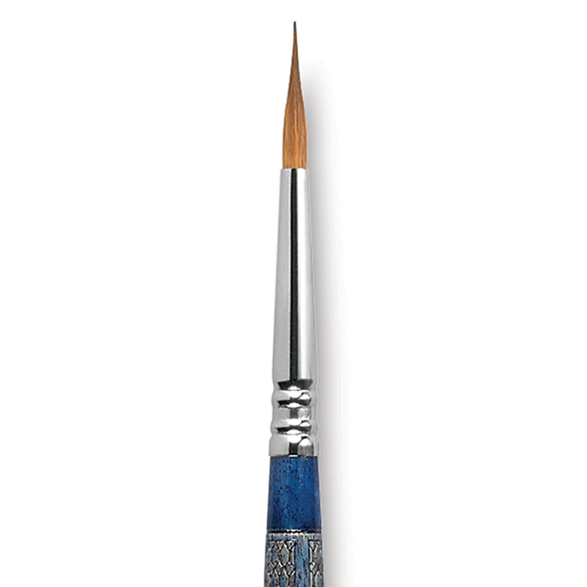 Escoda Optimo Kolinsky Sable Brush - Reservoir Liner, Short Handle, Size 4 close up