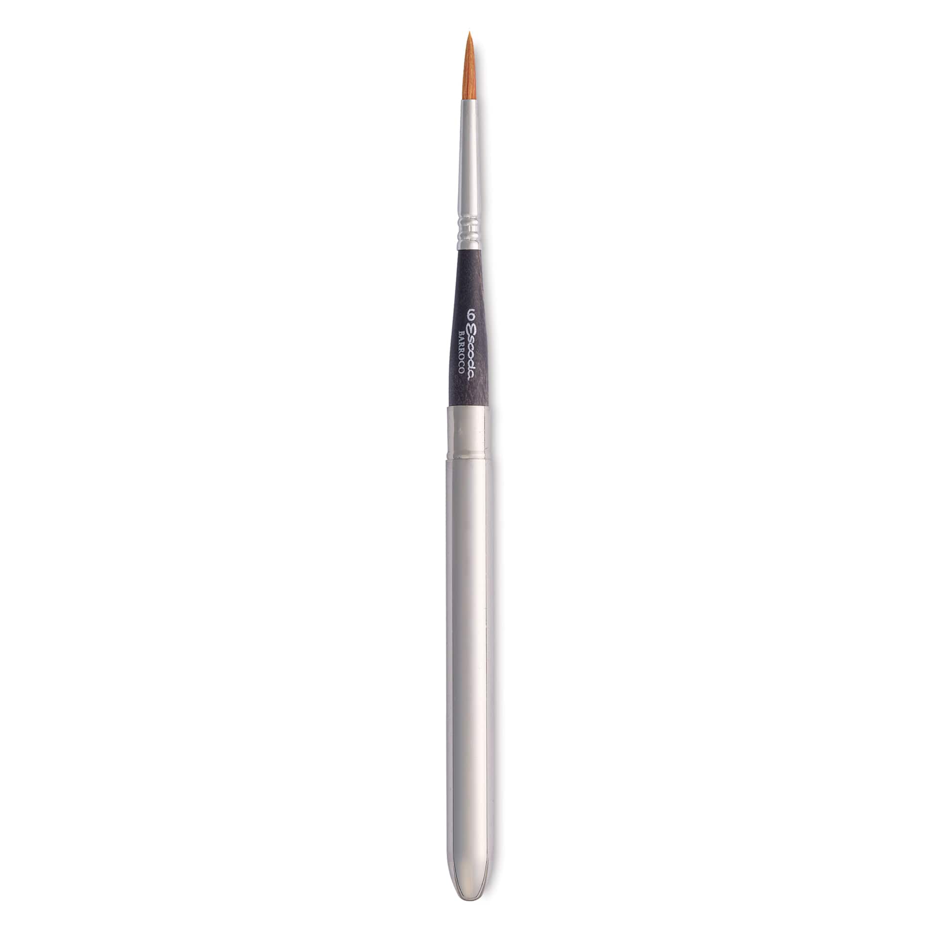 Escoda Barroco Toray Gold Synthetic Travel Brush - Round, Size 6
