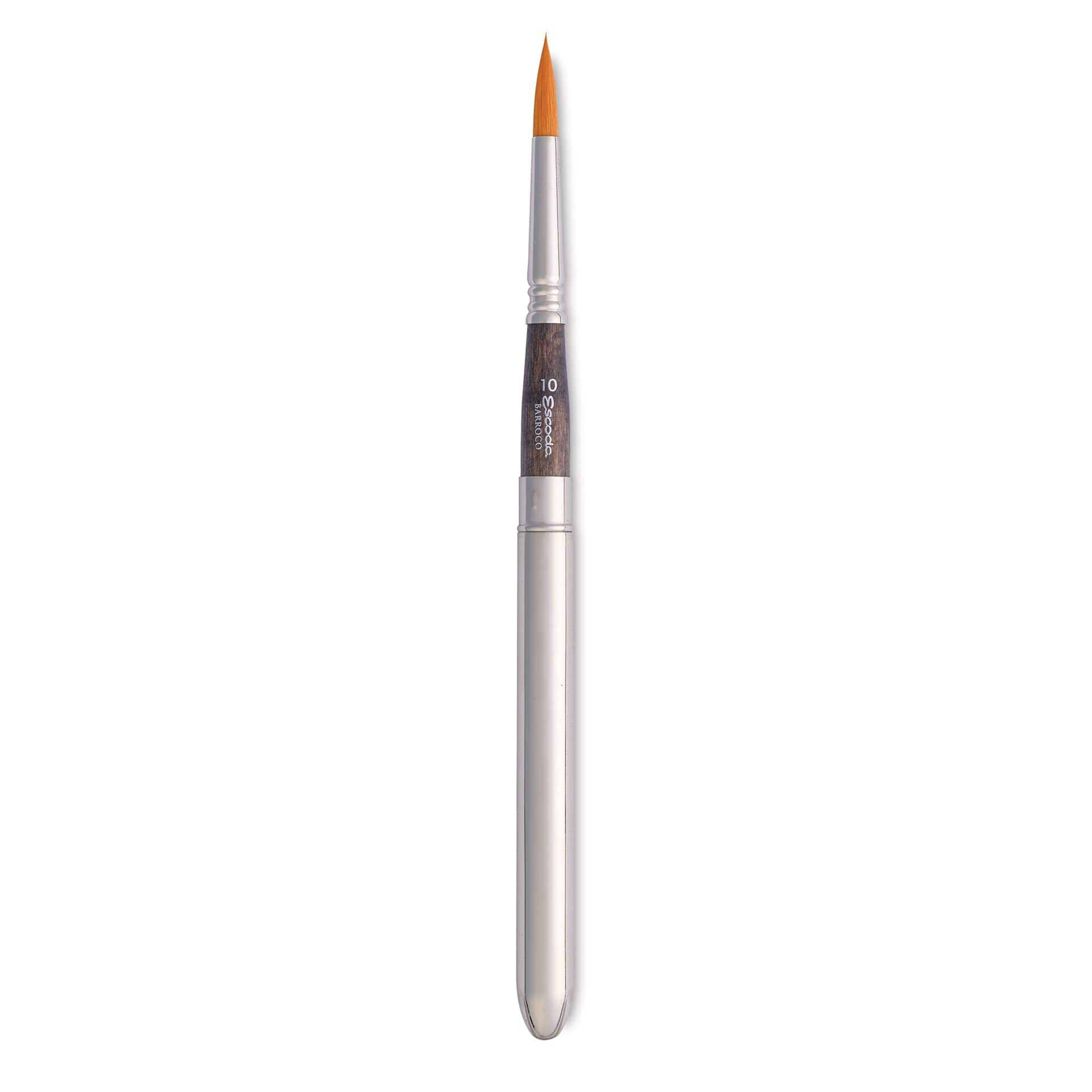 Escoda Barroco Toray Gold Synthetic Travel Brush - Round, Size 10