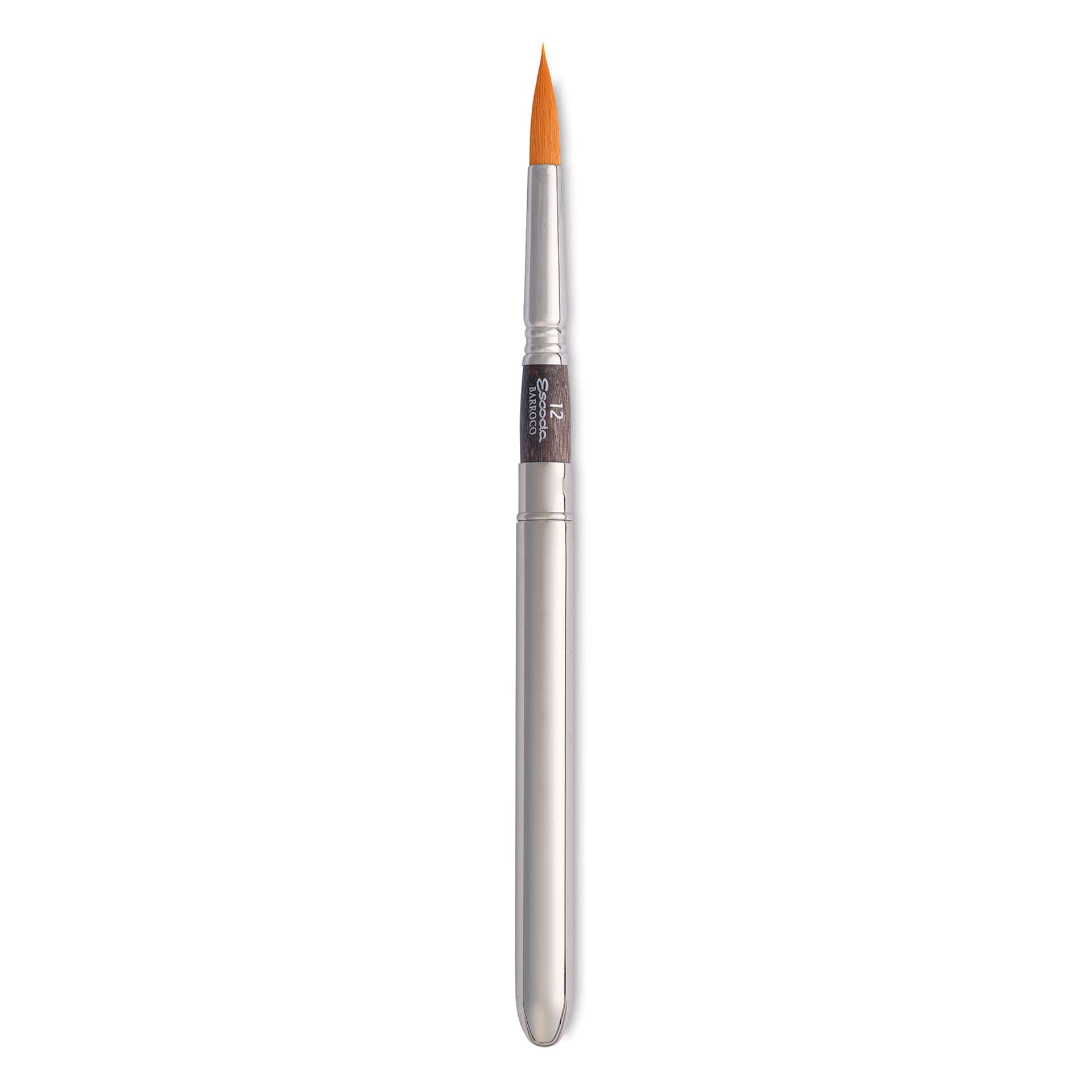 Escoda Barroco Toray Gold Synthetic Travel Brush - Round, Size 12