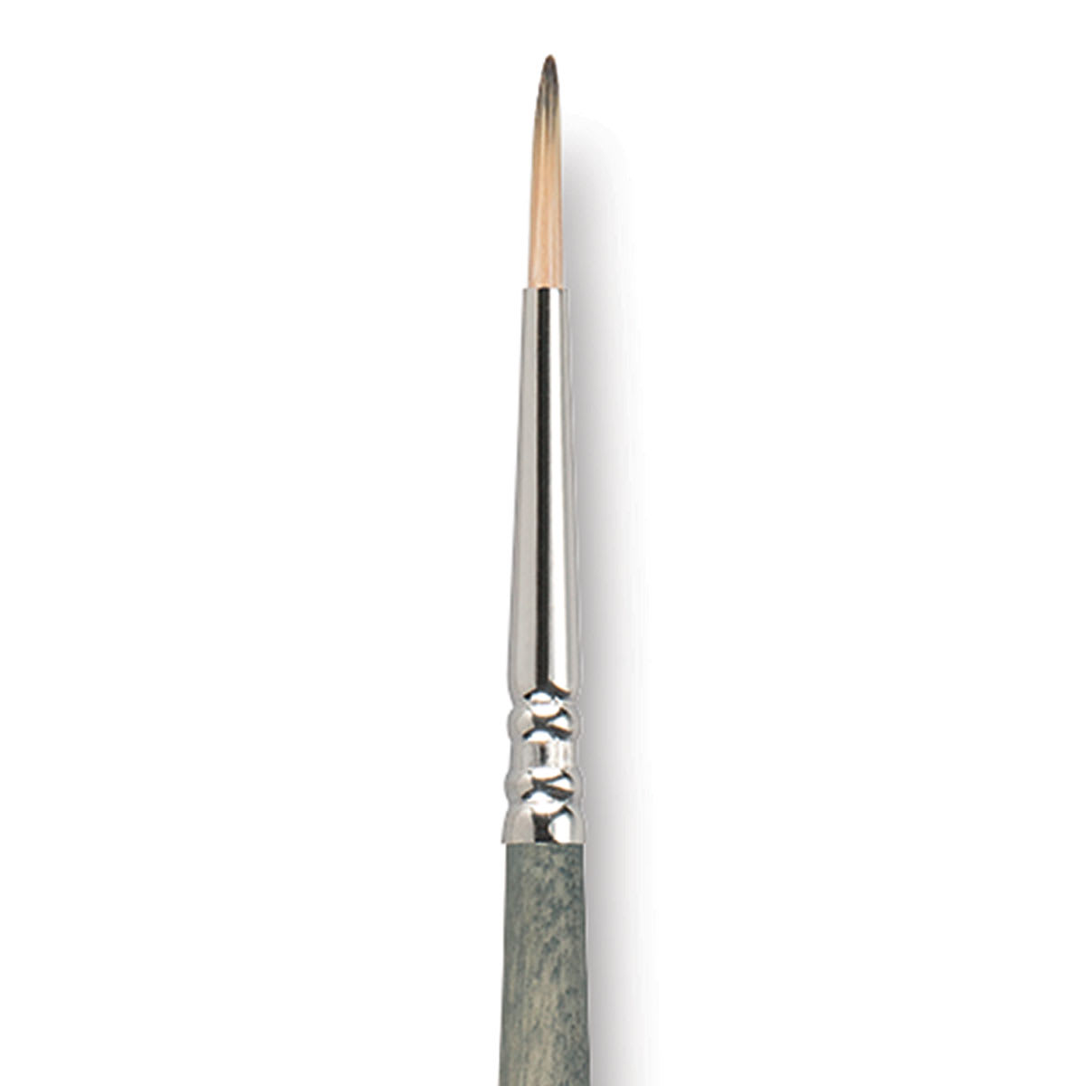 Escoda Tadami Synthetic Mongoose Brush - Round, Short Handle, Size 2 close up